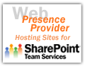 Web Presence Provider - Hosting Sites For SharePoint Team Services